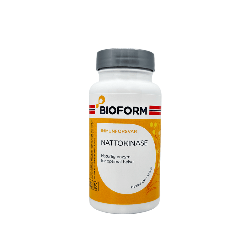 Nattokinase, 60 kapsler